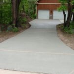 Concrete Driveway - 2 Car Garage