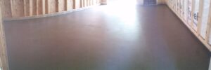 concrete garage floor